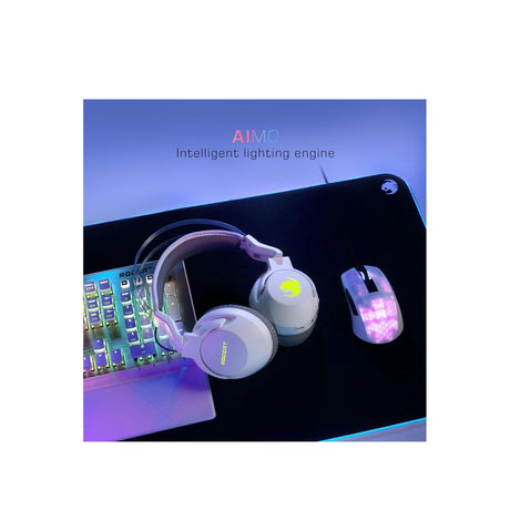 Roccat Elo 7.1 Air Wireless Surround Sound RGB Gaming Headset - White