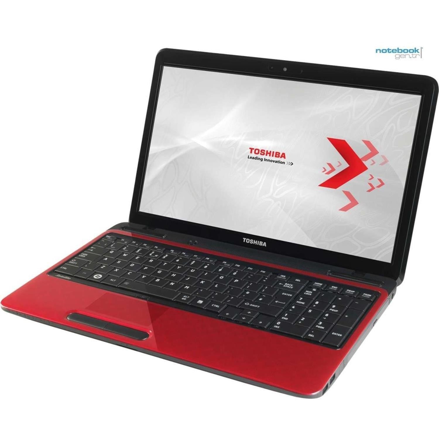 Toshiba Satellite L750-1XL Laptop 15.6", Intel Pentium, 6GB RAM, 640GB HDD, Red