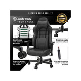 Anda Seat Dark Demon Dragon Gaming Chair (AD19-03-B-PV) - Refurbished Excellent