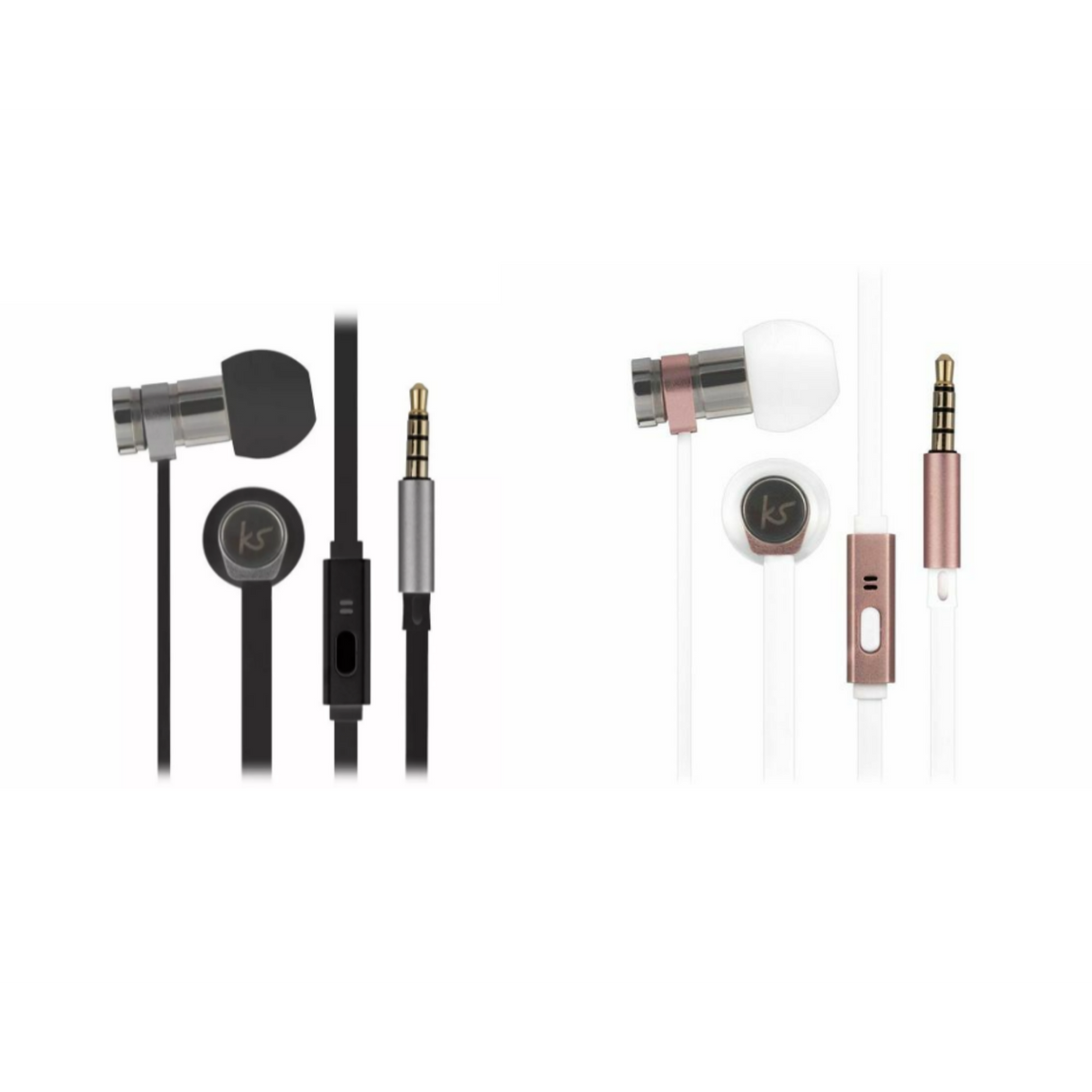 KitSound KSNOV Nova In-Ear Headphone with Microphone for Smartphones and Tablets