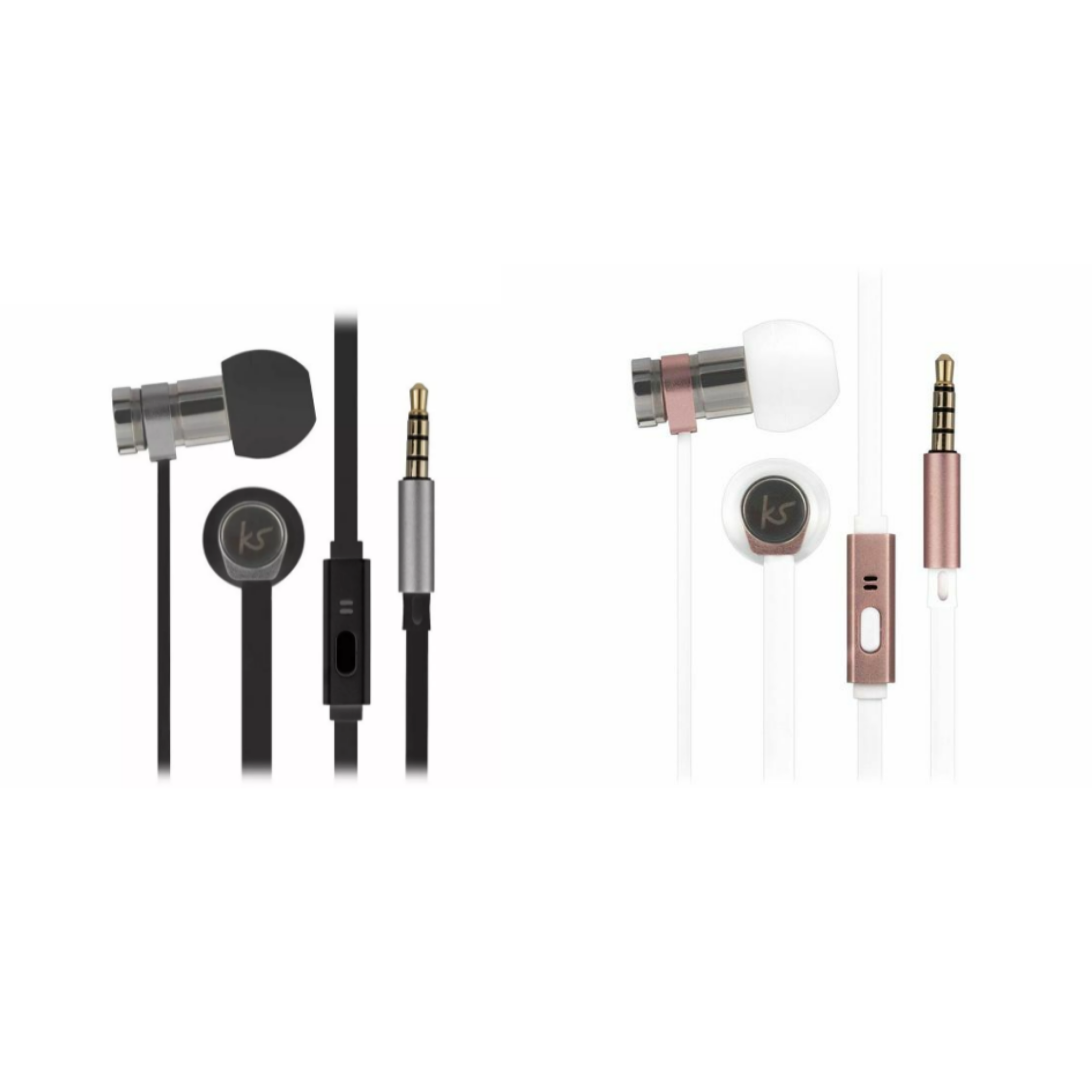 KitSound KSNOV Nova In-Ear Headphone with Microphone for Smartphones and Tablets