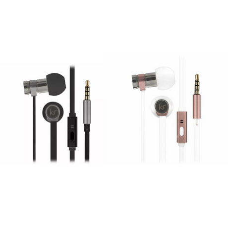 KitSound KSNOV Nova In-Ear Headphone with Microphone for Smartphones and Tablets
