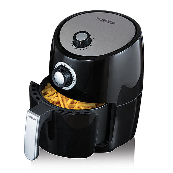 Tower T17023 2.2L Manual Air Fryer - Black