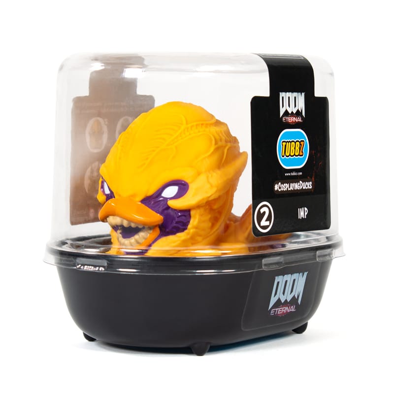Tubbz Cosplaying Ducks Doom Eternal Imp