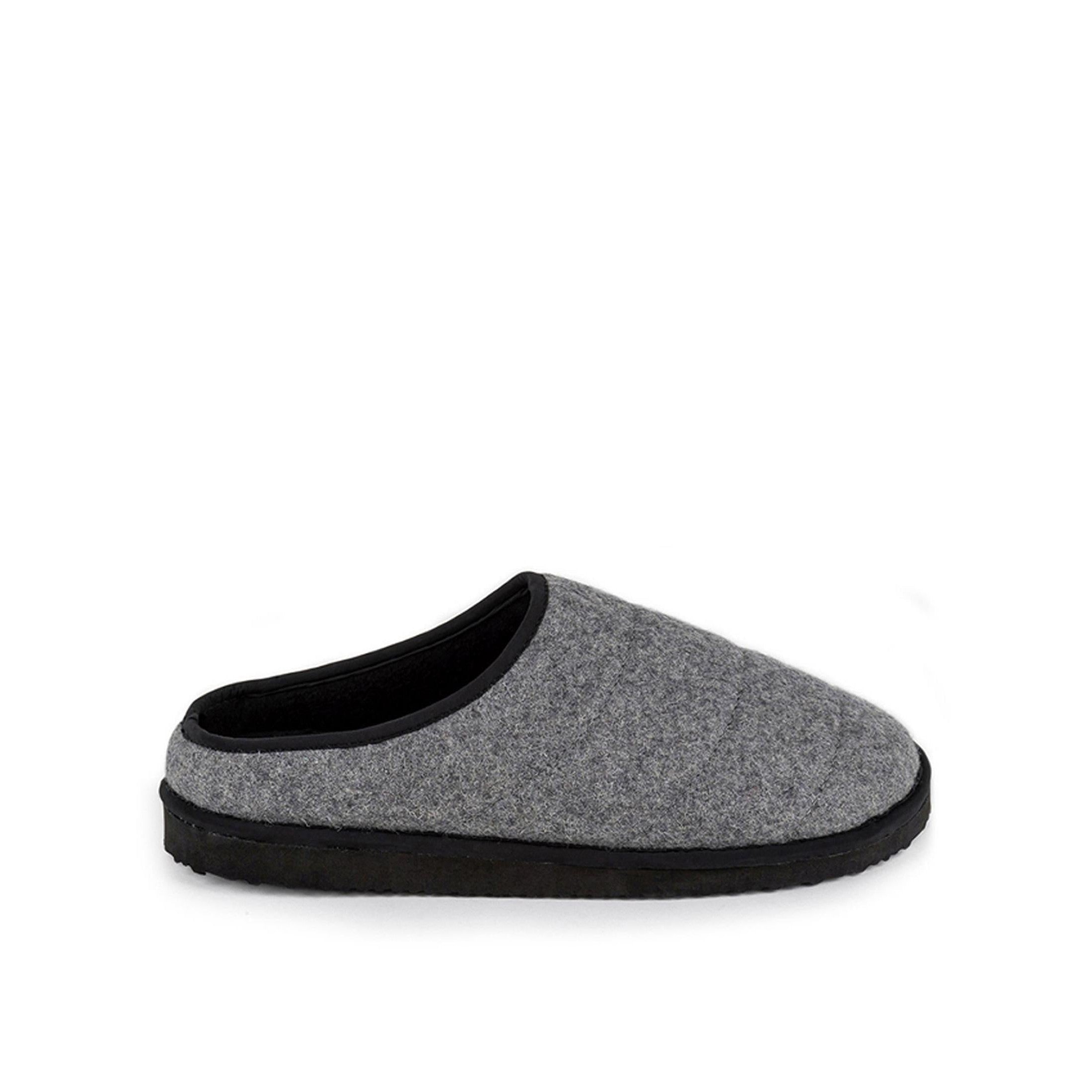Totes Nordic Felt Mule Slippers Multi Size 10 Stock Must Go