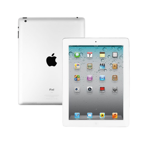 Apple iPad 2 A1395 16GB, Wi-Fi 9.7" 32GB (MC980LL/A), White