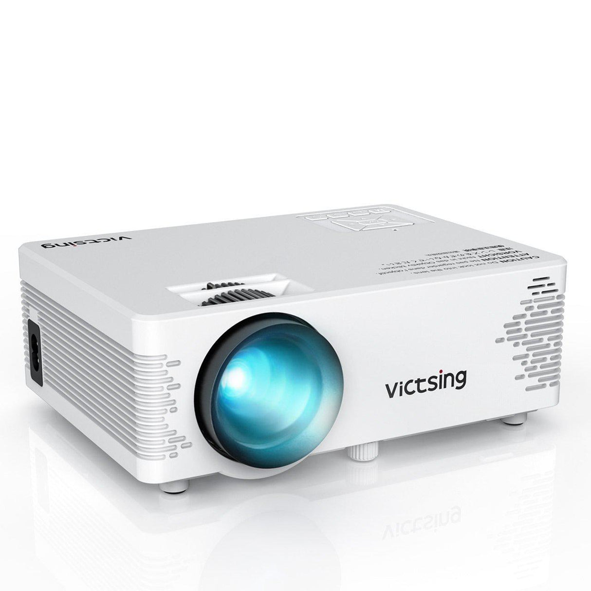 VicTsing BH400A WiFi Projector-Bluetooth Projector w/Tripod-1080P 170"Display