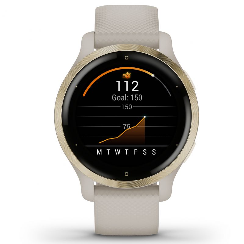 Garmin Venu 2S GPS Smart Watch - Gold / Cream - Refurbished Good
