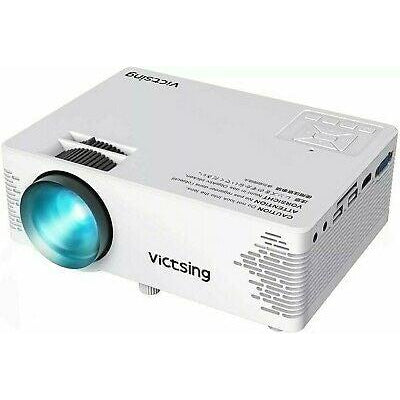 VicTsing BH400A WiFi Projector-Bluetooth Projector w/Tripod-1080P 170"Display
