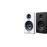 Sanyun SW208 3" Active Bluetooth Bookshelf Speakers - 60W Carbon Fiber Speaker Unit