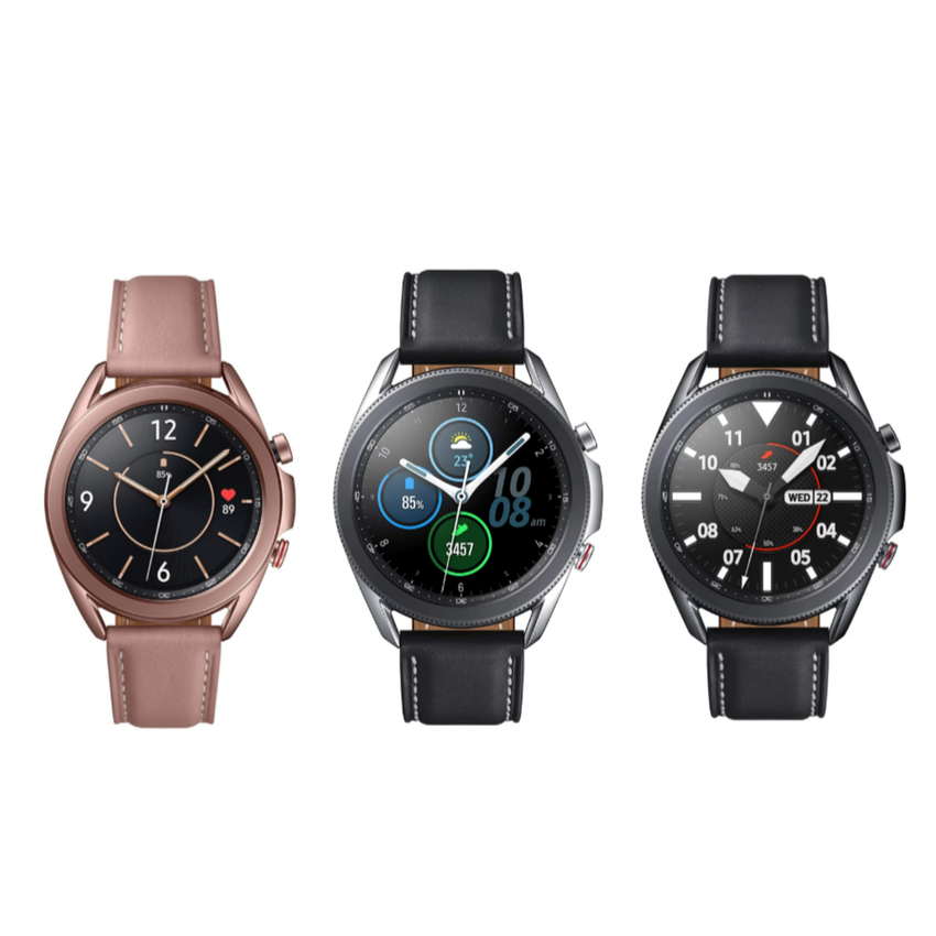 Samsung Galaxy Watch 3 Bluetooth Watch Face, 41mm or 45mm, Various Colours