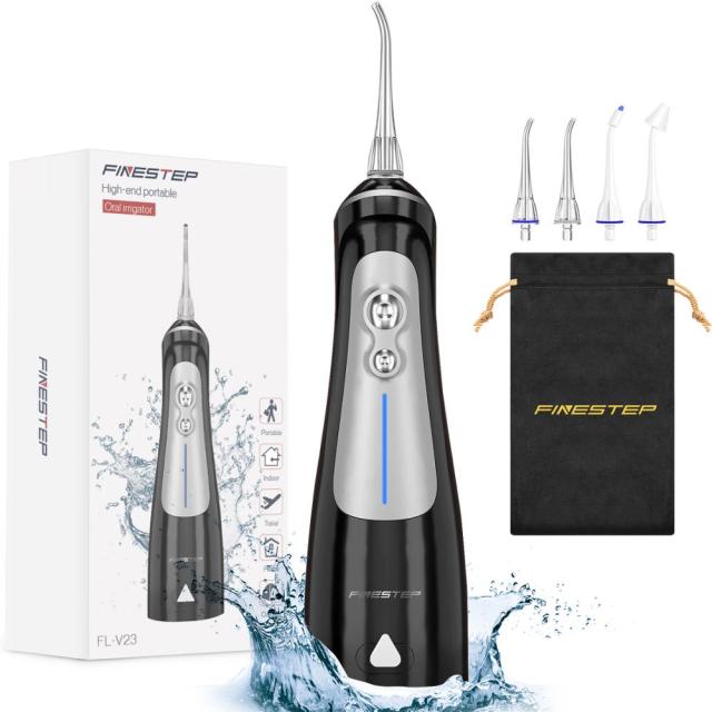 Finestep FL-V23 Water Flosser for Teeth Cordless Oral Irrigator Teeth Cleaner