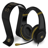 Stealth XP-Gold Gaming Headset & Stand Bundle, Black
