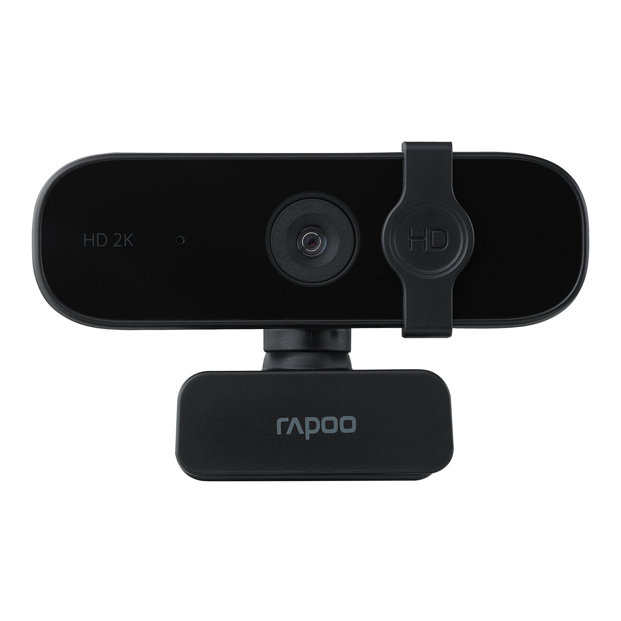 Rapoo XW2K HD 2K 30 FPS USB 2.0 VGA Webcam, Black