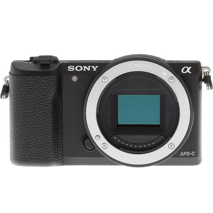 Sony A5100 Camera Body with 3" Tilting Touch Screen, Black