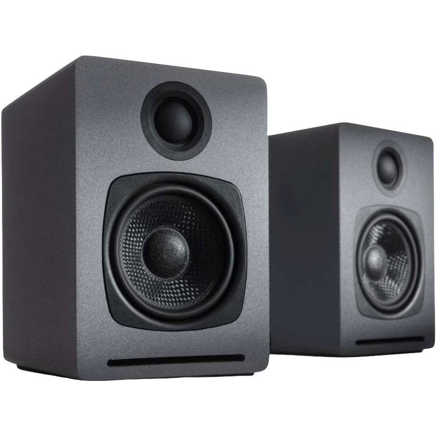 Audioengine A1 Wireless Speakers - Dark Grey