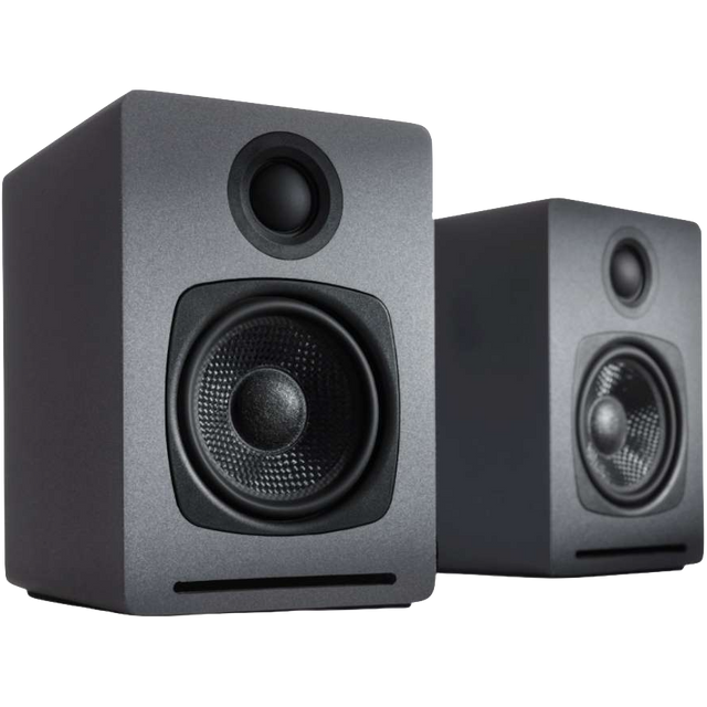 Audioengine A1 Wireless Speakers - Dark Grey