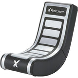 X Rocker Video Rocker Gaming Chair - Black & Silver