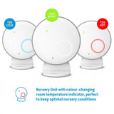 AngelCare AC127 Baby Movement Monitor, White