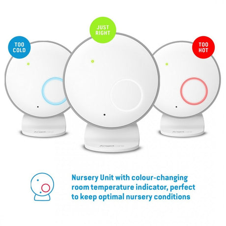 AngelCare AC127 Baby Movement Monitor, White