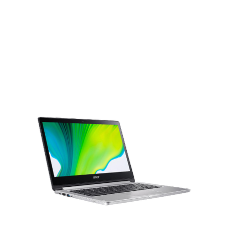 Acer Chromebook CB5-312T-K1TR MediaTek M8173C Processor, 4GB RAM, 64GB eMMC Flash, 13.3" Touch Screen, Silver - No Charger