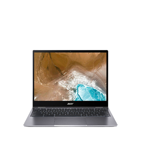 Acer Chromebook Spin 13 Laptop, Intel Core i3 Processor, 8GB RAM, 128GB eMMC, 13.3" Ultra HD Touch Screen, Iron Grey - Refurbished