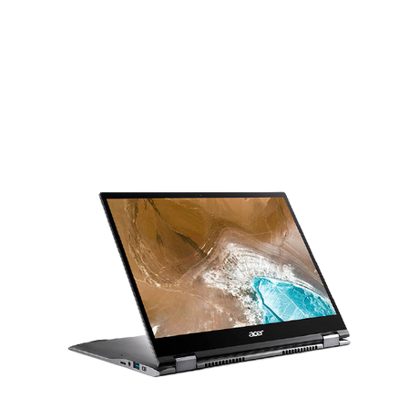 Acer Chromebook Spin 13 Laptop, Intel Core i3 Processor, 8GB RAM, 128GB eMMC, 13.3" Ultra HD Touch Screen, Iron Grey - Refurbished