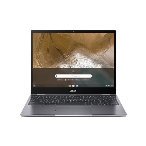 Acer Chromebook Spin 713 Laptop, Intel Core i3, 8GB RAM, 128GB eMMC, 13.3" Ultra HD Touch Screen, Iron Grey