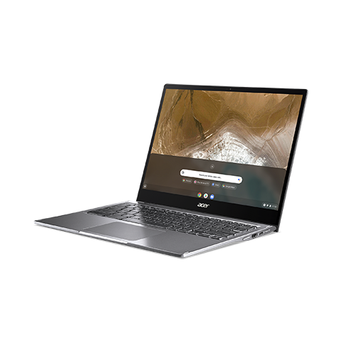 Acer Chromebook Spin 713 Laptop, Intel Core i3, 8GB RAM, 128GB eMMC, 13.3" Ultra HD Touch Screen, Iron Grey