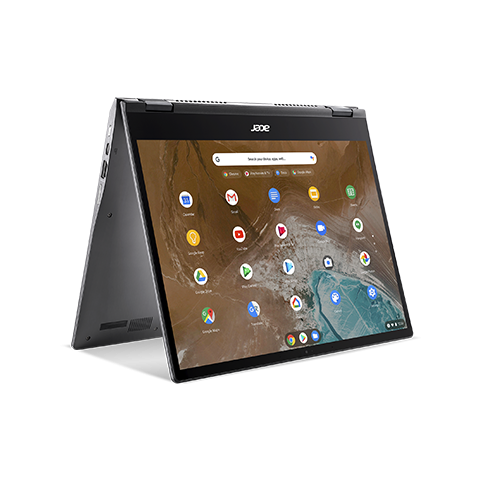 Acer Chromebook Spin 713 Laptop, Intel Core i3, 8GB RAM, 128GB eMMC, 13.3" Ultra HD Touch Screen, Iron Grey