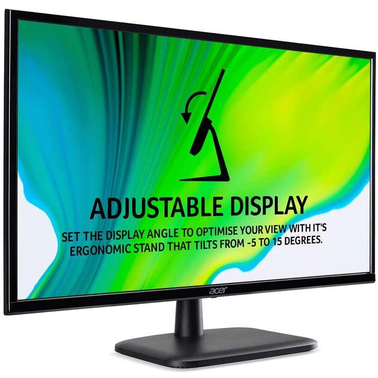 Acer EK220QAbif 21.5 inch FHD Monitor (VA Panel, 75Hz, 5ms, HDMI, VGA, Black)