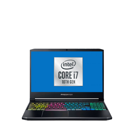 Acer Predator Helios 300 Gaming Laptop, Intel Core i7 Processor, 16GB RAM, 512GB SSD, GeForce RTX 2060, 15.6" Full HD, Black