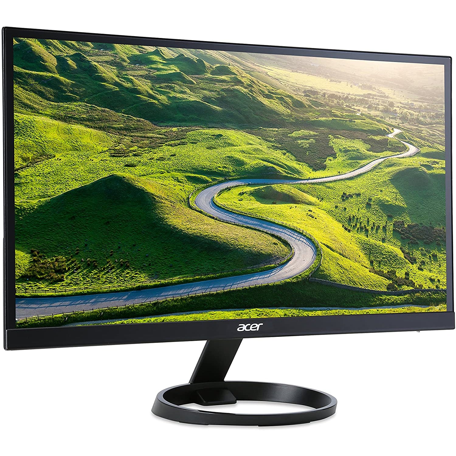 Acer R241Y 23.8-inch Full HD Monitor (IPS panel, 60Hz, 4ms, ZeroFrame, HDMI, DVI) Black