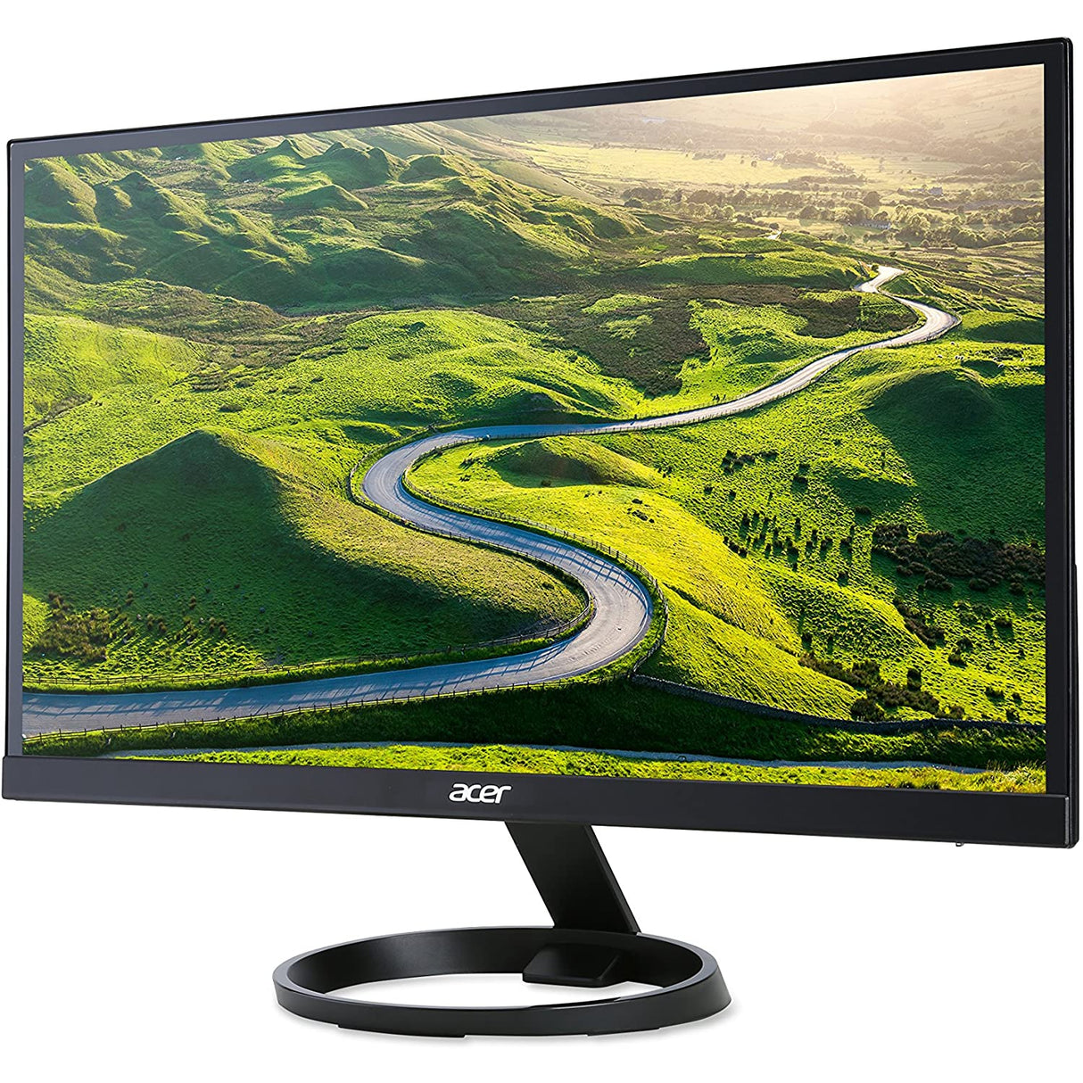 Acer R241Y 23.8-inch Full HD Monitor (IPS panel, 60Hz, 4ms, ZeroFrame, HDMI, DVI) Black