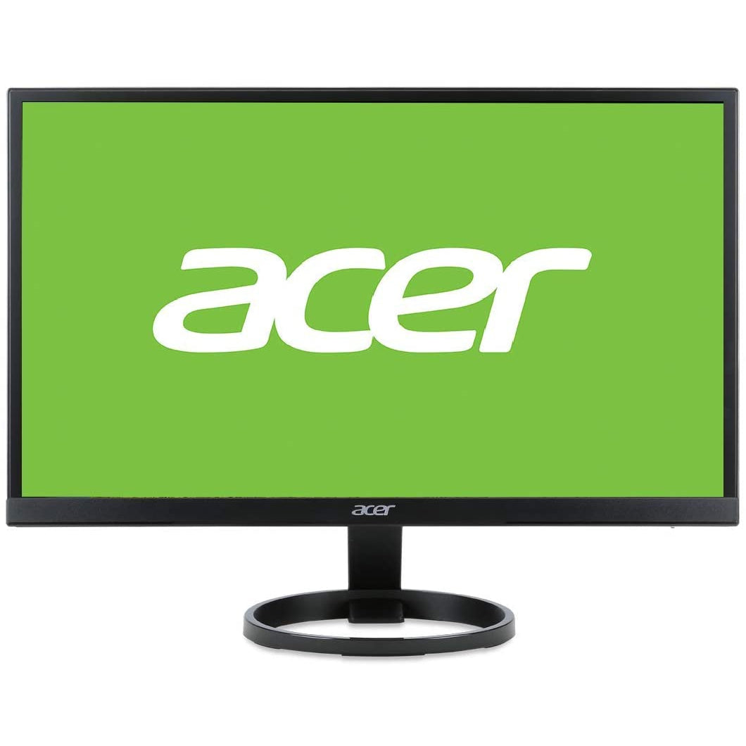 Acer R241Y 23.8-inch Full HD Monitor (IPS panel, 60Hz, 4ms, ZeroFrame, HDMI, DVI) Black