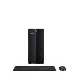 Acer TC-895 Desktop PC, Intel Core i7 Processor, 8GB RAM, 1TB HDD + 16GB Intel Optane Memory, Black