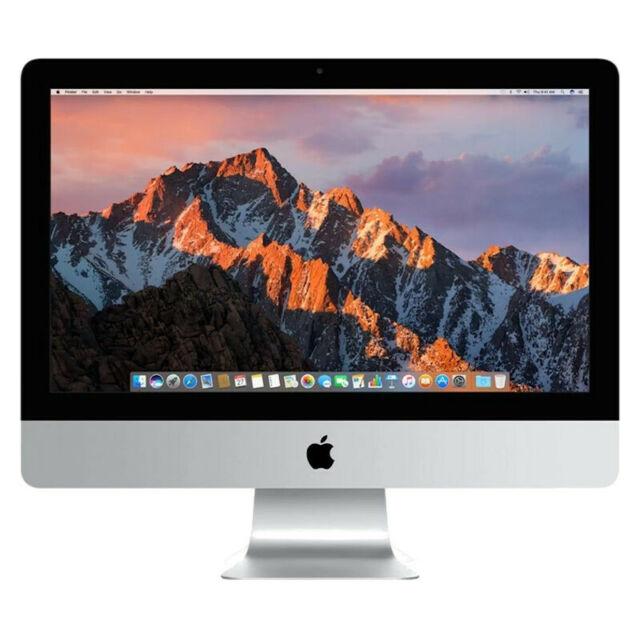 Apple iMac 21.5" MK442B/A Late 2015 Model Core i5 CPU 8GB RAM 1TB HDD, All In One - Silver