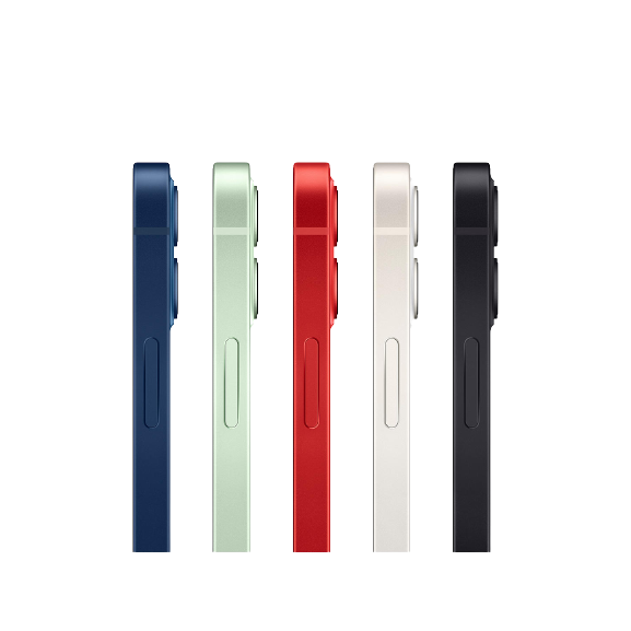 Apple iPhone 12 mini, iOS, 5.4", 5G, SIM Free, 64GB, Black, White, Red, Blue, Green