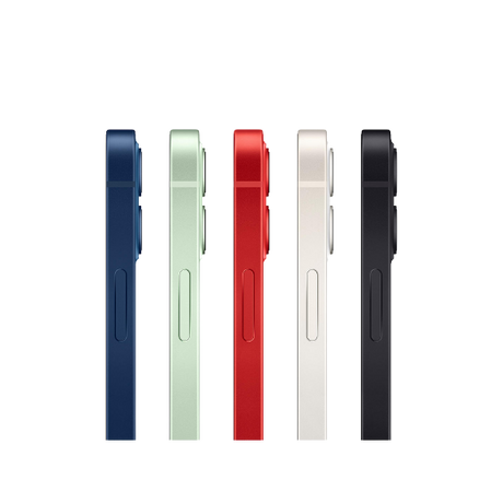 Apple iPhone 12 mini, iOS, 5.4", 5G, SIM Free, 64GB, Black, White, Red, Blue, Green