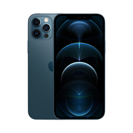 Apple iPhone 12 Pro, iOS, 6.1", 5G, SIM Free, 128GB / 256GB / 512GB - Graphite / Silver / Gold / Pacific Blue