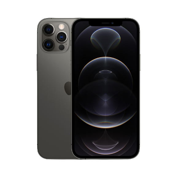 Apple iPhone 12 Pro, iOS, 6.1", 5G, SIM Free, 128GB / 256GB / 512GB - Graphite / Silver / Gold / Pacific Blue