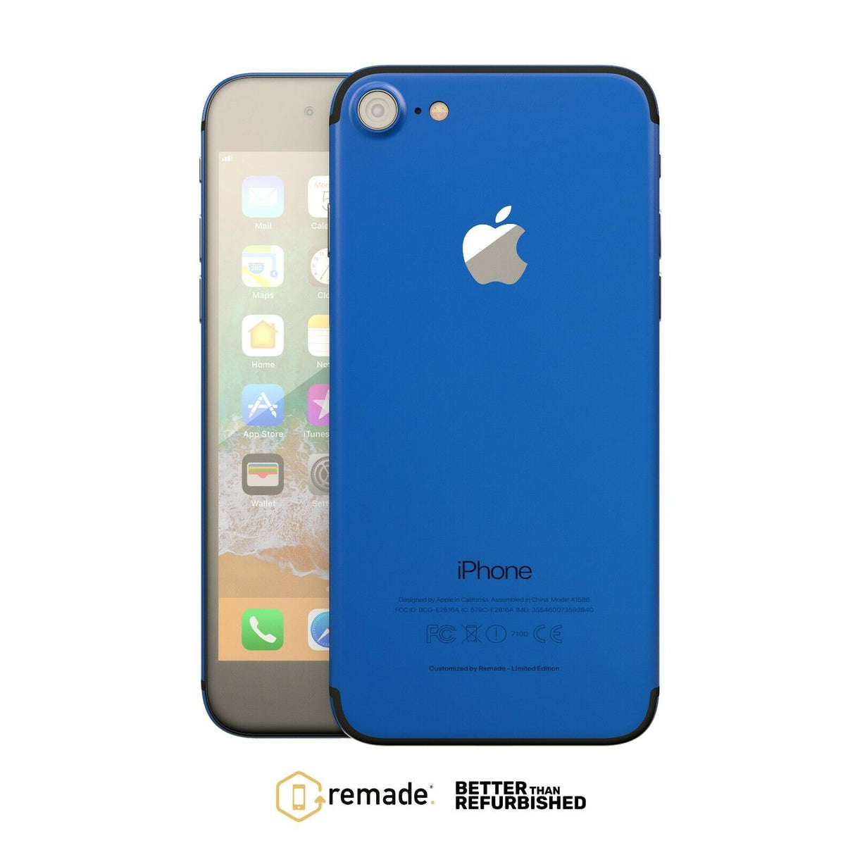 Apple iPhone 7 32GB/128GB/256GB Unlocked Smartphone in Remade Customised Colours