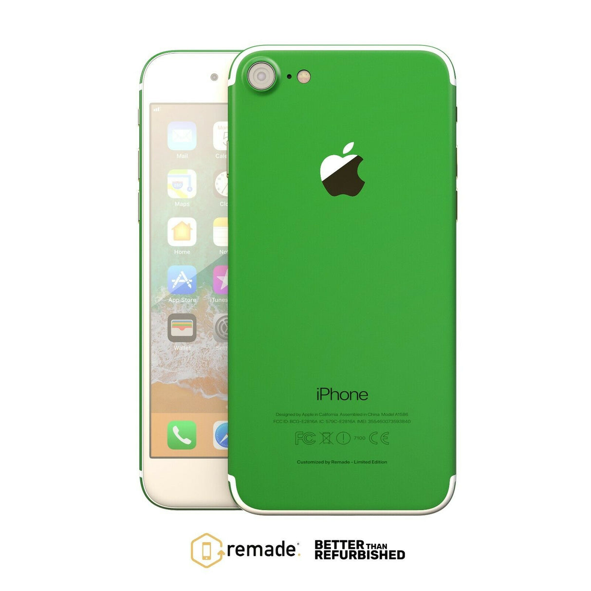 Apple iPhone 7 32GB/128GB/256GB Unlocked Smartphone in Remade Customised Colours