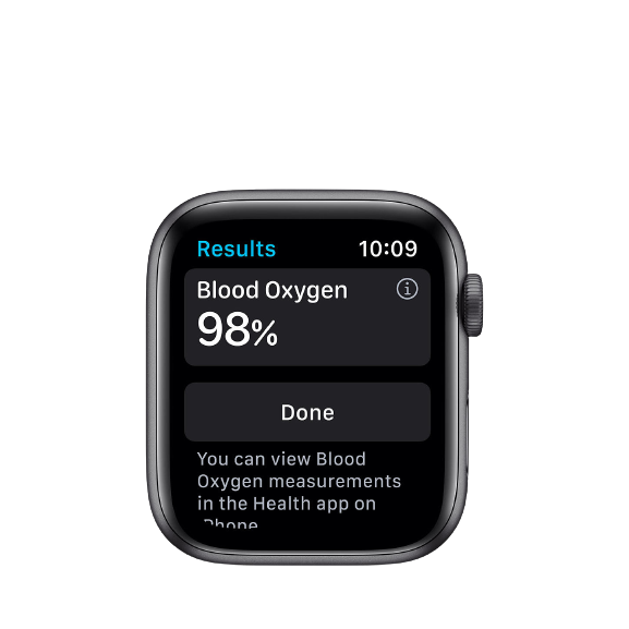 Apple Watch Series 6 GPS + Cellular, MG2E3B/A 44mm Space Grey Aluminium Case with Black Sport Band - Regular