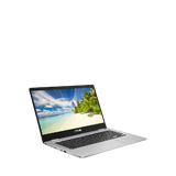 ASUS C423 Chromebook Laptop, Intel Celeron Processor, 4GB RAM, 64GB eMMC, 14" HD, Silver - (No Charger)
