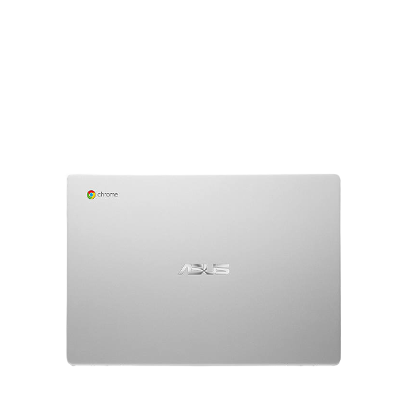 ASUS C423 Chromebook Laptop, Intel Celeron Processor, 4GB RAM, 64GB eMMC, 14" HD, Silver - (No Charger)