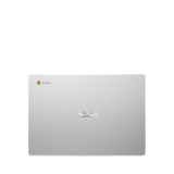 ASUS C423 Chromebook Laptop, Intel Celeron Processor, 4GB RAM, 64GB eMMC, 14" HD, Silver - (No Charger)