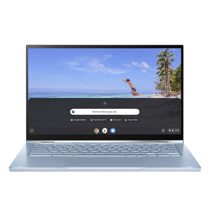 ASUS Chromebook Flip C433TA, Intel Core M3, 4GB RAM, 64GB eMMC, 14" Full HD, Silver