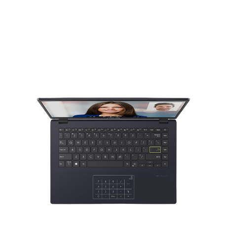 ASUS E410 90NB0Q11-M17120 Laptop, Intel Celeron Processor, 4GB RAM, 64GB eMMC, 14" Full HD - Blue Navy