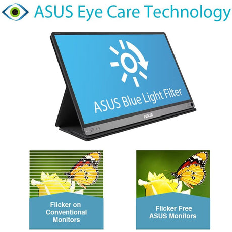 ASUS MB16AC ZenScreen 15.6 Inch USB Type-C Portable Monitor, FHD 1920 x 1080